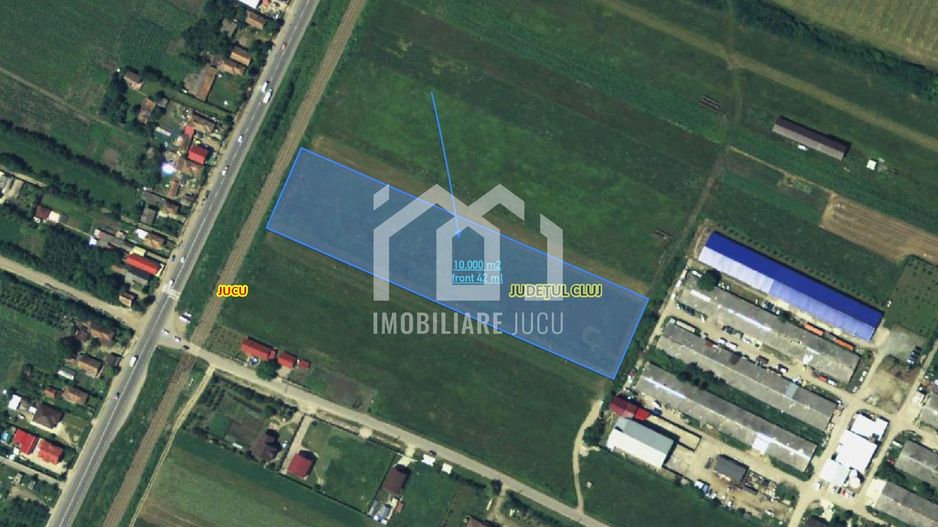 Oportunitate de Investiție: Teren Industrial 1 ha în Jucu! 30 EUR - Poză 1