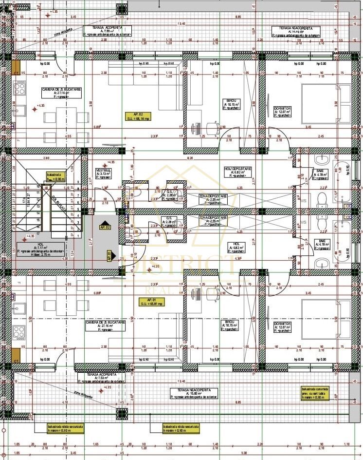 Apartament decomandat cu 3 camere | Terasa de 22mp | Urseni - Poză 7