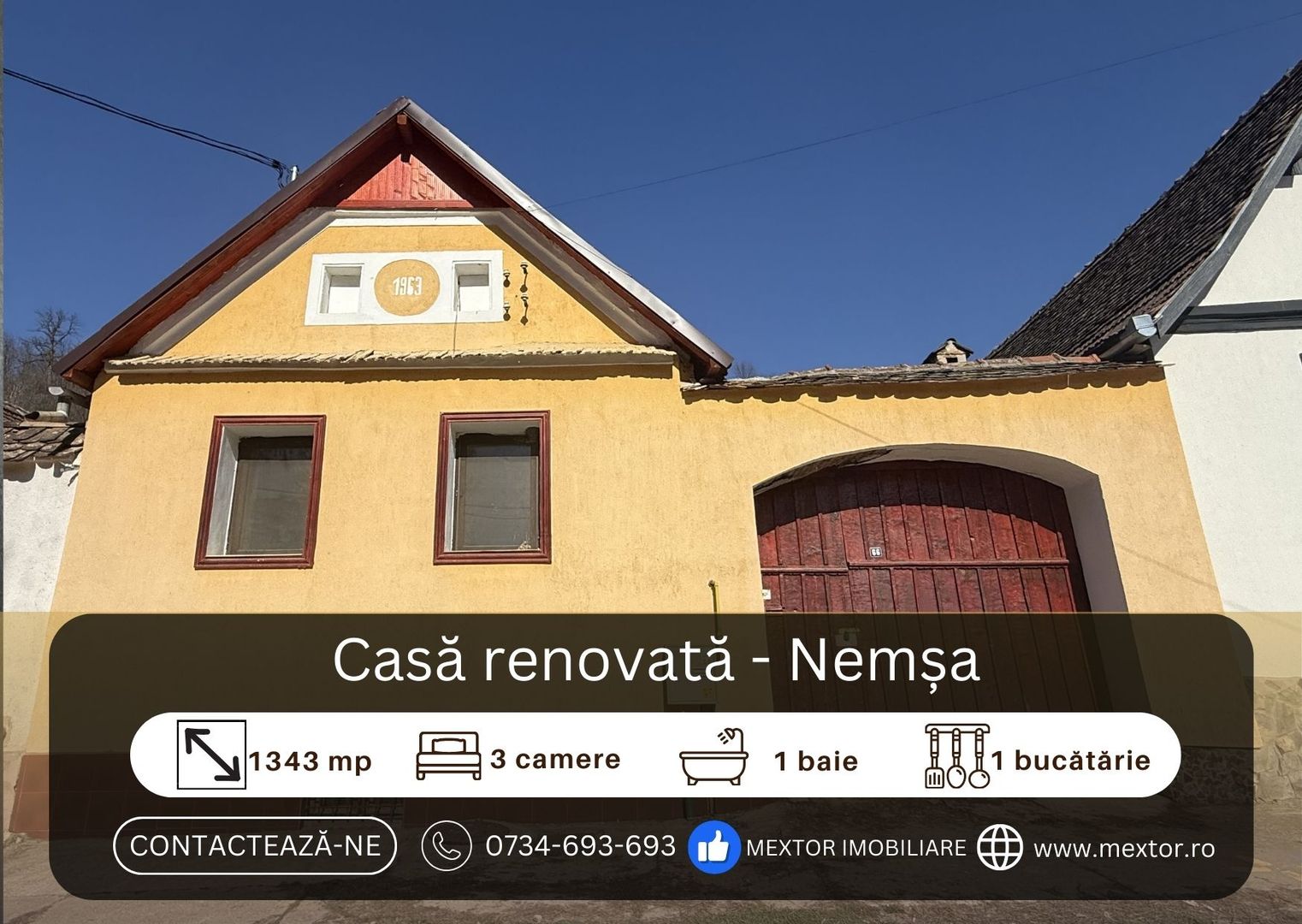Casă renovată, Nemsa - Poză 1