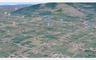 Teren intravilan de vânzare Șiria, Arad 4100 mp, utilități incl. Fs 38 - Poză 2