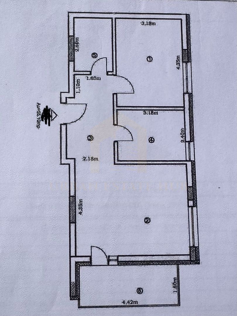 Vanzare apartament 2 camere, decomandat, garaj, Andrei Muresanu - Poză 8
