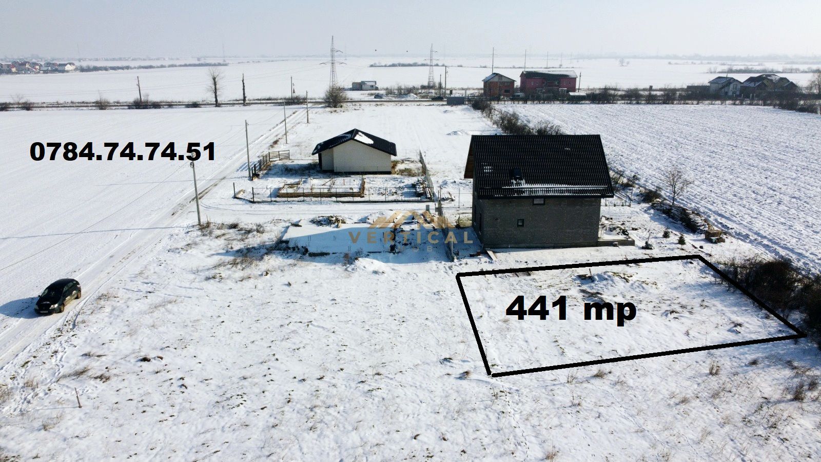 Teren 441 mp | gaz si curent | iesire comuna Berceni - Poză 1