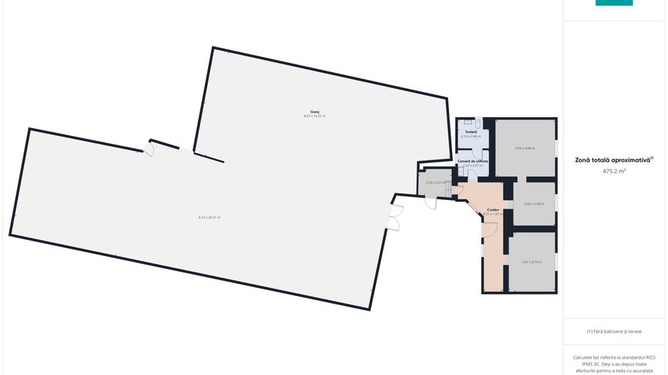 Hală și spații de birouri pe șoseaua principală - Poză 9