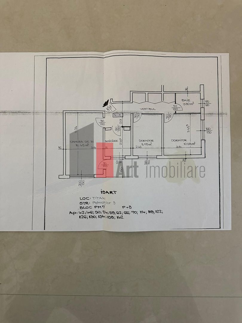 Apartament 3 camere Titan-Sălăjan - Poză 9