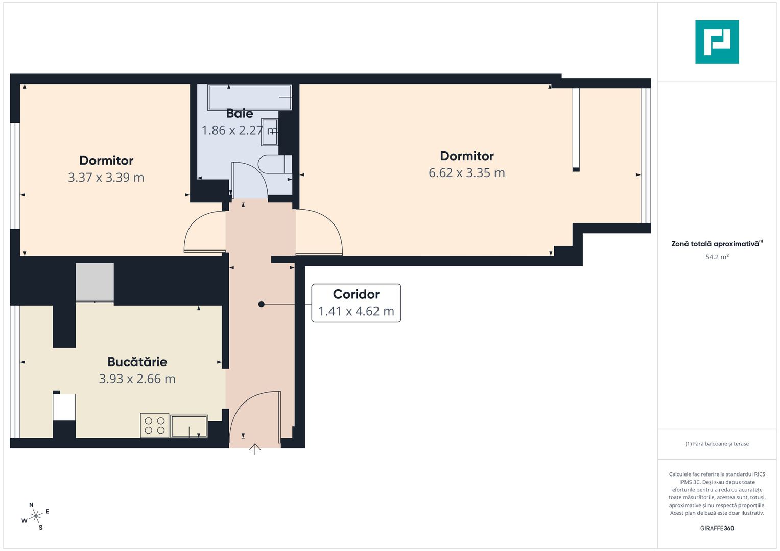Apartament 2 camere – Calea Aradului, Oradea - Poză 9