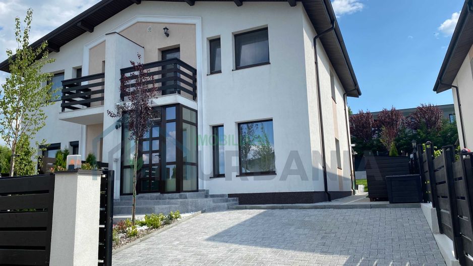 Casă cuplată tip duplex în cartierul La Brazi Residence, zona Bucium, Iași - Poză 1