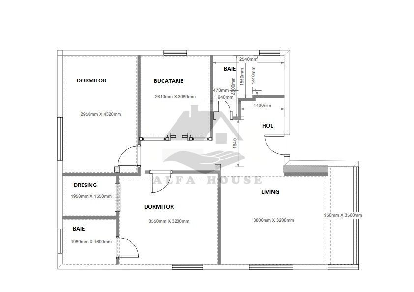Oportunitate - Apartament cu trei camere in vila, zona Tractorul 70 mp - Poză 20