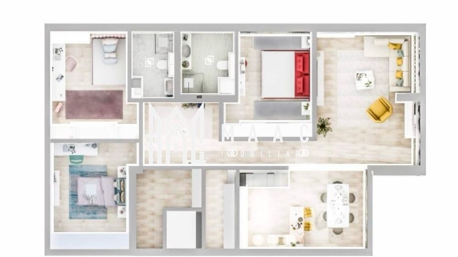 Penthouse de lux I 4 camere I Zona Sub Arini - Poză 11