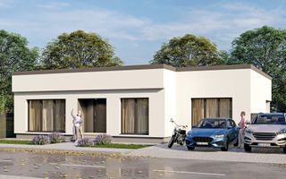 Casa individuala din caramida 4 camere Cartier Izvor Tarlungeni Brasov - Poză 11