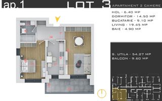 Apartament 2 camere decomandate Theodor Pallady Metrou Teclu - Poză 1