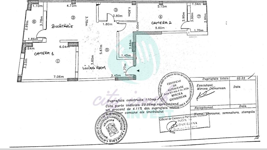 3 camere bloc nou adiacent Calea Calarasilor - Poză 16
