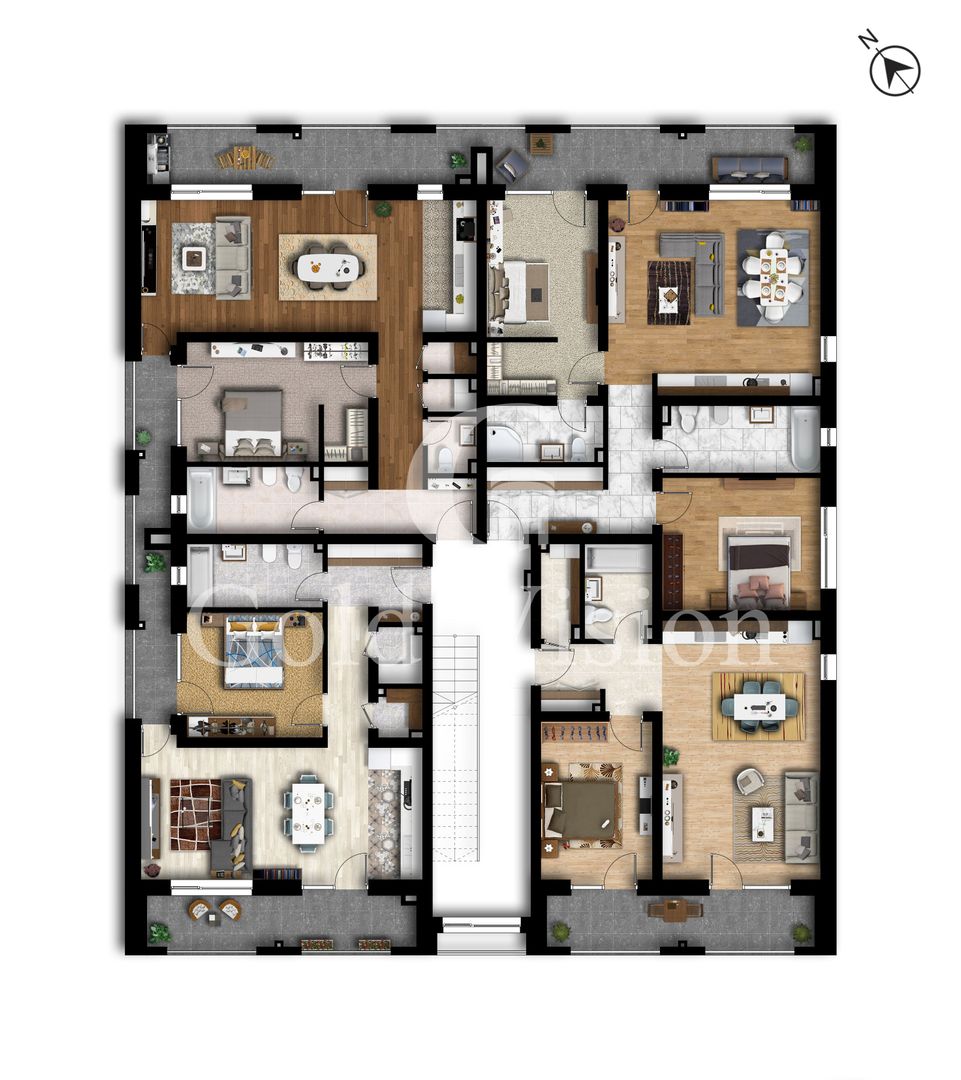 Unirii Park Luxury - Schiță 8