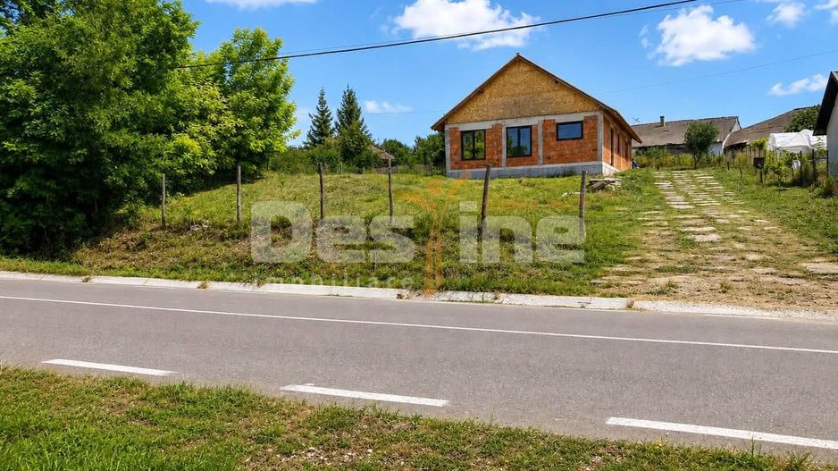 Constructie la rosu si teren 1000 mp, Zapodeni, Vaslui - Poză 4