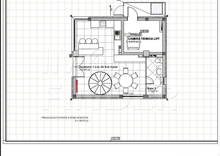 Penthouse Buna Ziua, 150 mp utili  + 200  mp terasa, SMART HOME - Poză 10