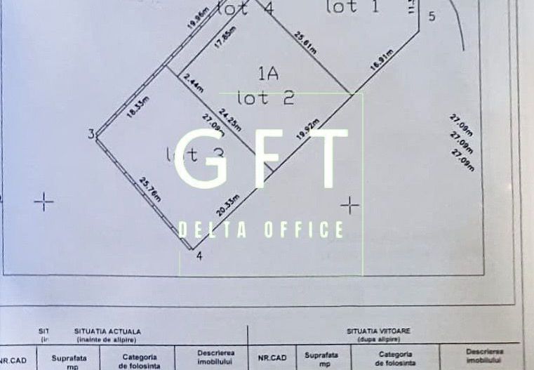 Teren intravilan 1600 mp-parcelabil-ideal casa-Unirea - Poză 1