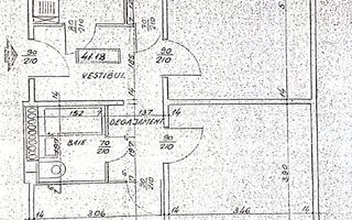 3 camere | Militari | Etaj 1/4 | Renovat 2025 | Vedere spre zona de case - Schiță 18