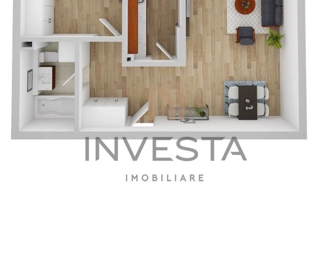 Apartament premium bloc nou 2 camere in Andrei Muresanu - Schiță 2