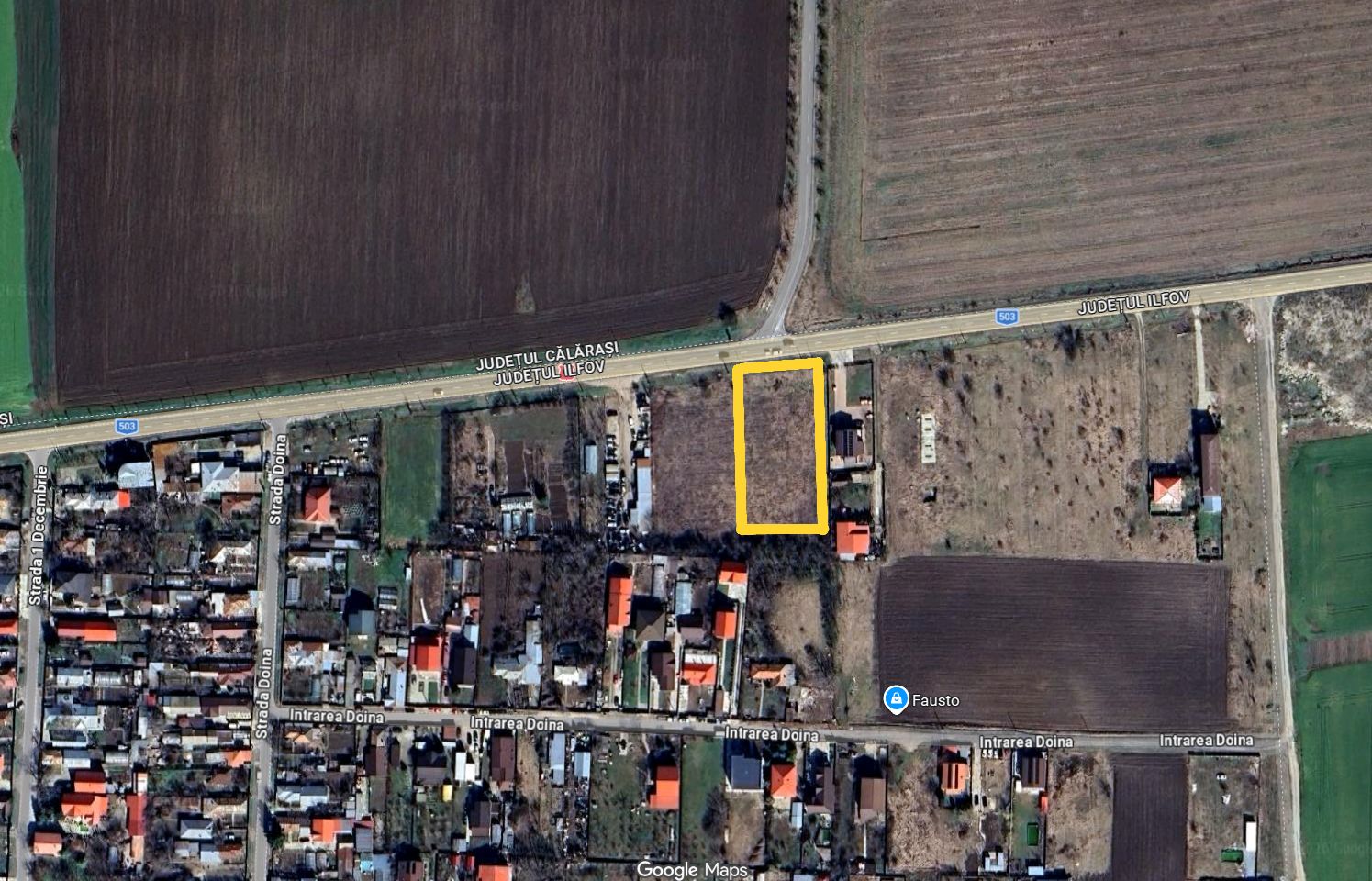 Teren intravilan 2.679 mp – Deschidere 30,47 la DN3 - Islaz, Branesti - Poză 1
