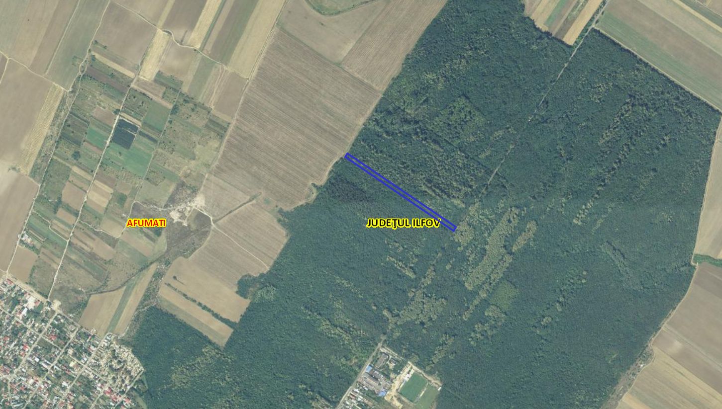 Teren 10,000mp Afumati | Padure | Soseaua Petrachioaia - Poză 1