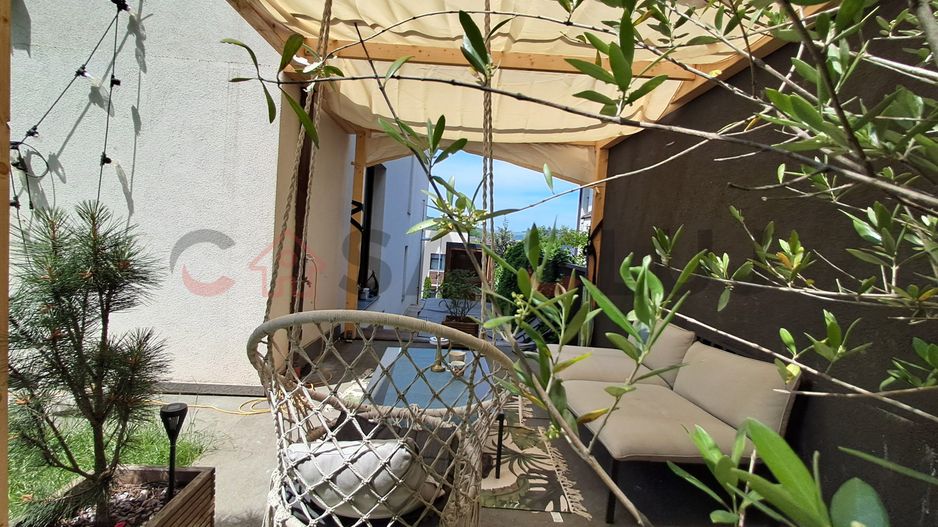 Apartament pe 2 nivele la vilă + Curte, Piscină, Saună și garaj, Gruia!! - Poză 14