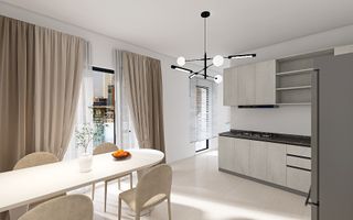 Vând Apartament 3 Camere, Semi-finisat, Terasă 21mp – Mărăști - Poză 7