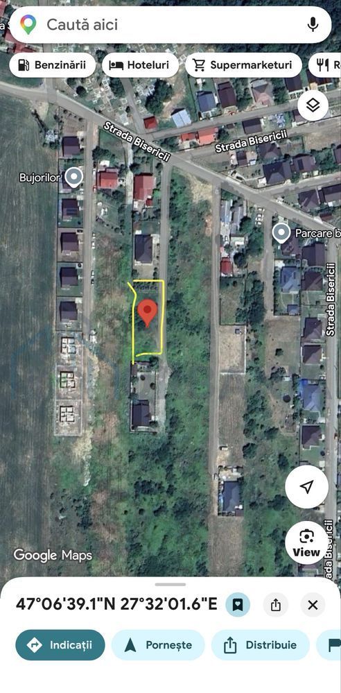 Teren de vânzare în Horpaz, comuna Miroslava – 813 mp + cotă indiviză 187 mp, front stradal 45 mp - Poză 8