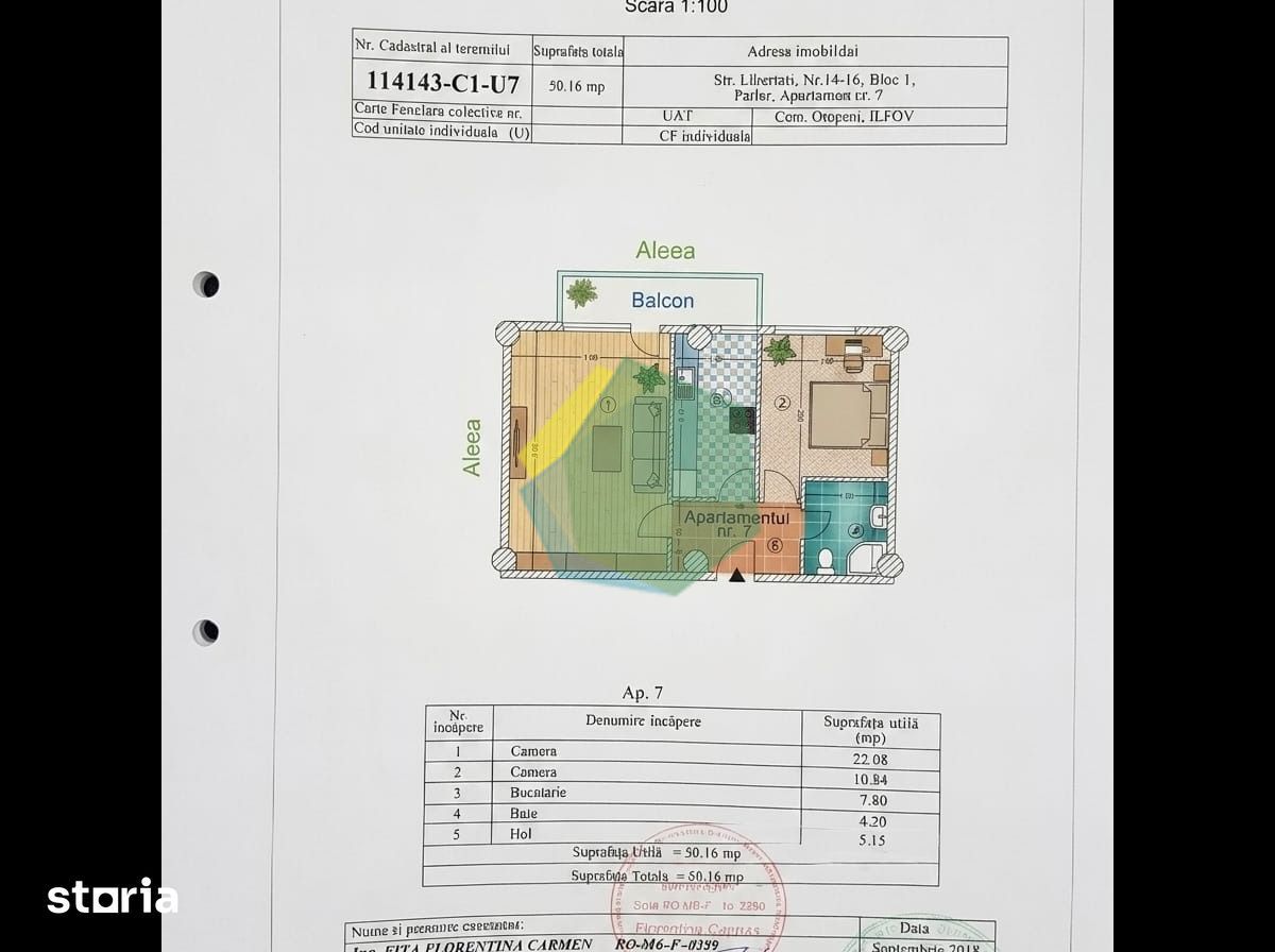 Apartament 2 camere | Ansamblu rezidențial, piscină | Otopeni - Poză 12