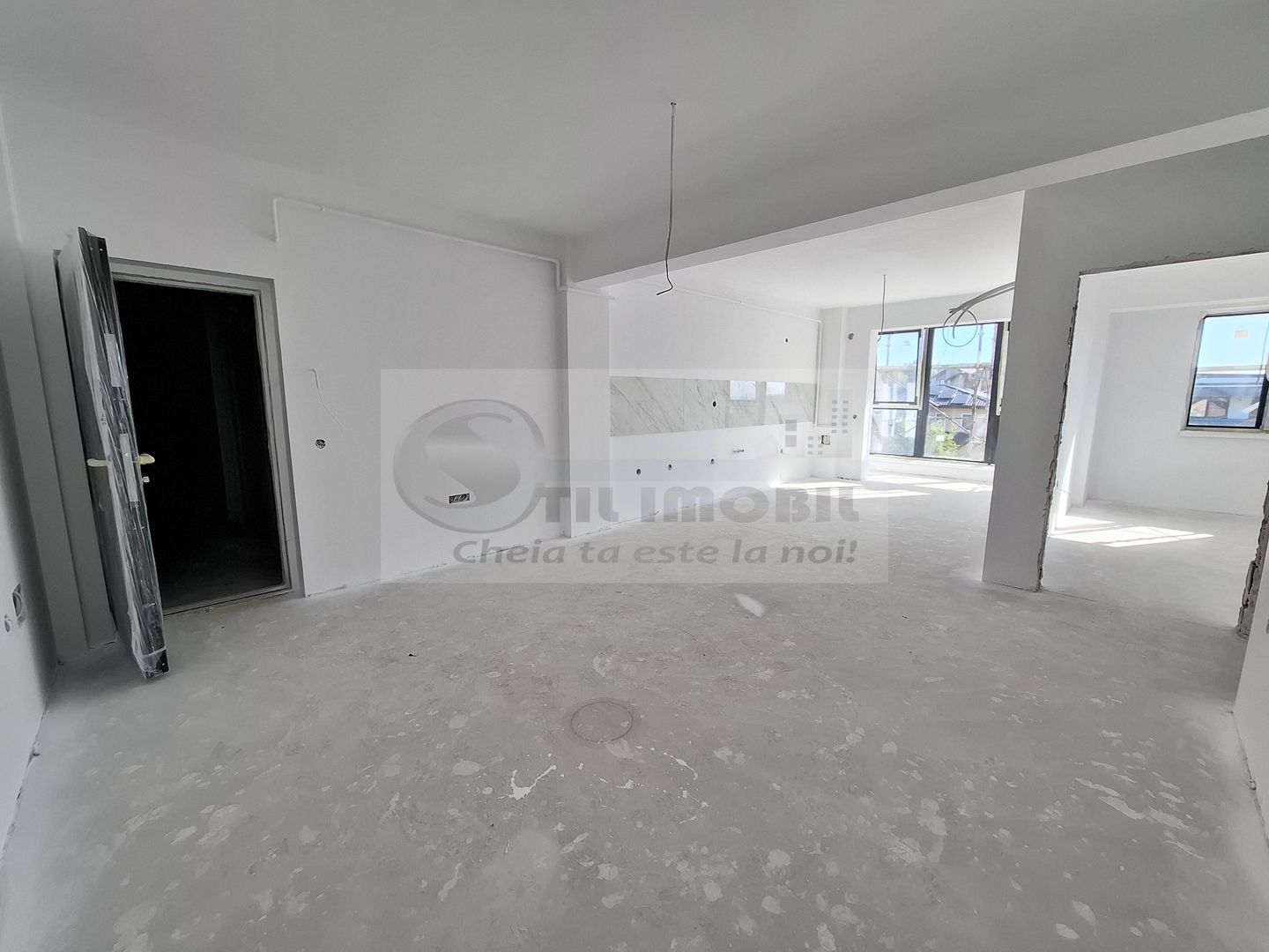 Apartament 2 camere nou, vanzare in Iasi Valea Lupului, curte proprie - Poză 4