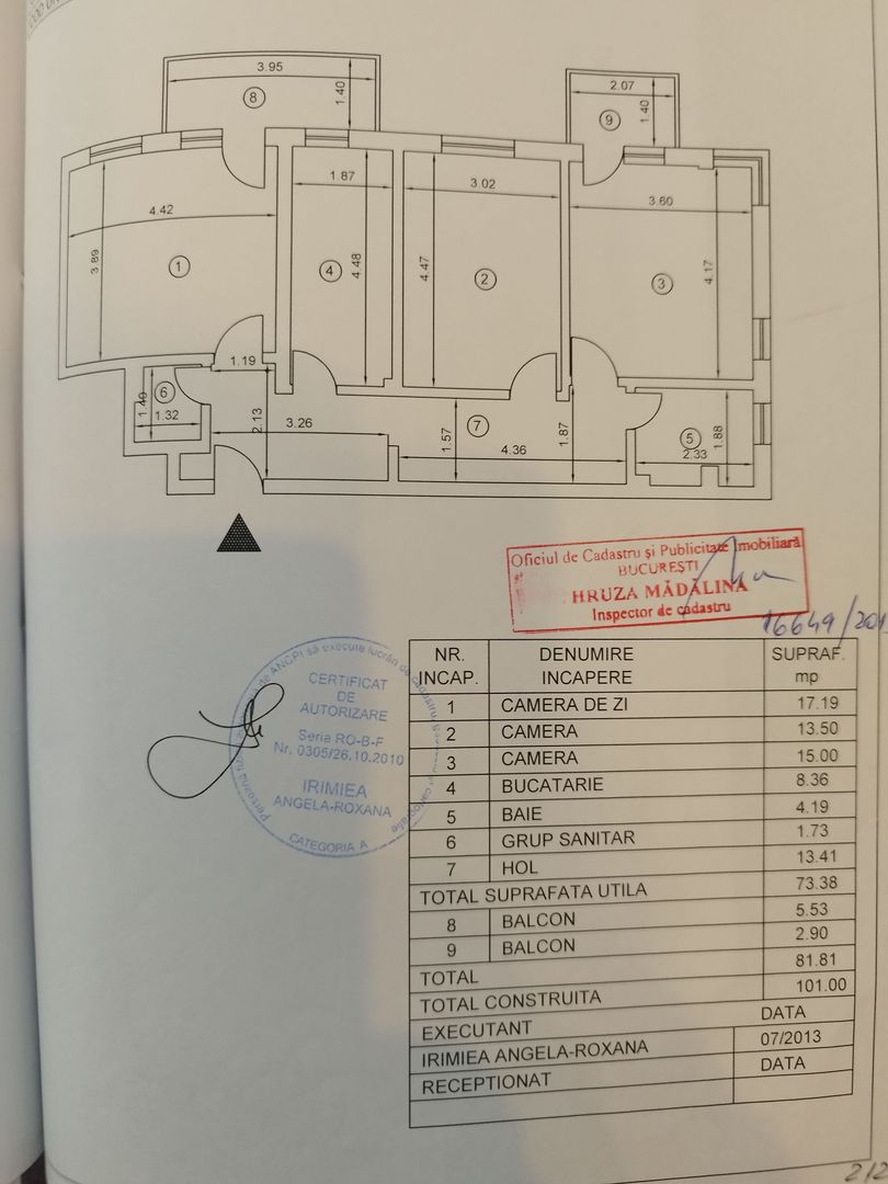 Apartament 3 camere de vanzare Drumul Taberei - Poză 12