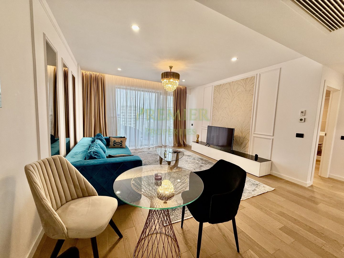 Apartament 2 camere One Herăstrău Towers |Mobilat Utilat | Vedere Liberă | Parc - Poză 12