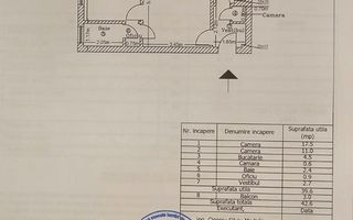 2 camere || Parcul Cinematograf Floreasca - Schiță 13