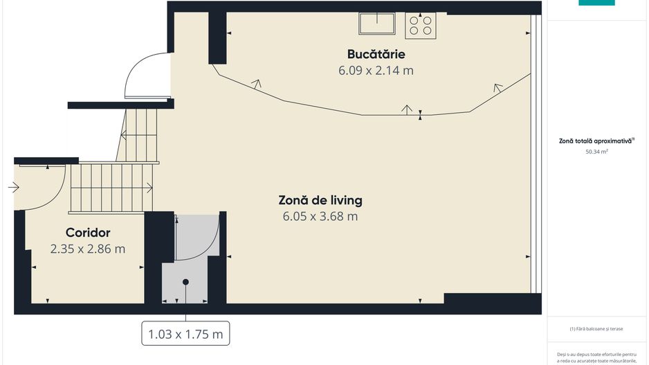 3 camere, etaj 9, view spre Malul Mureșului - Poză 9