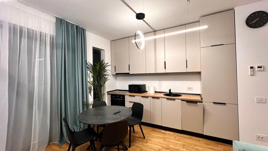 Studio cu gradina de 34 mp Pipera | De inchiriat | Complex cu piscina - Poză 4