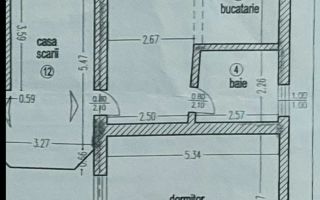 Apartament 2 camere Polona/Centrala*Dotat Complet* Vanzare - Schiță 16