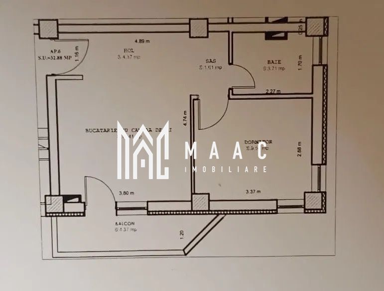 Apartament 2 camere | Etaj 2 | Balcon | Doamna Stanca - Poză 2