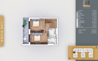 Duplex 3 Camere 3 Bai Bucatarie Generoasa Th. Pallady - Poză 2