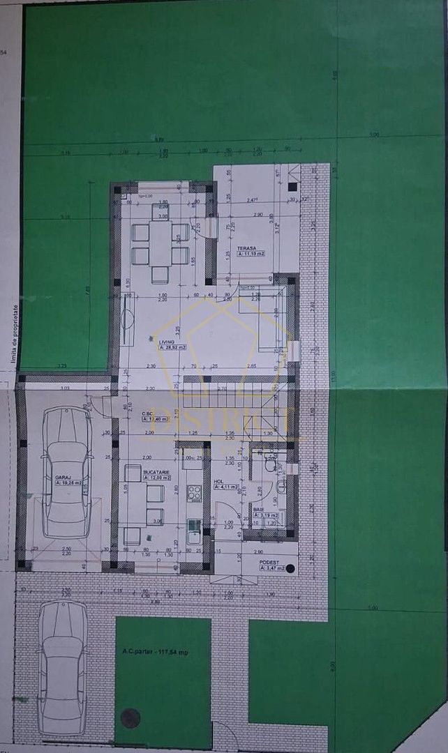 COM 0% Casa moderna cu 4 camere si garaj | Dumbravita - Schiță 14