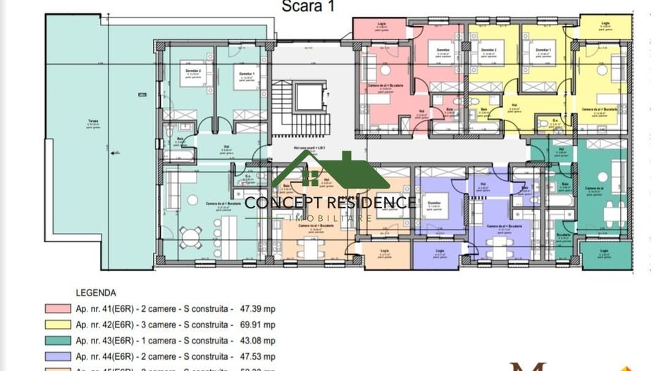 !Ap. 1 camera, bloc nou cu lift–livrare 2026, comision 0% - Poză 5