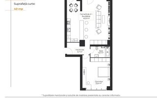 Apartament de 2 camere + curte proprie, 2022 - Zona Floreasca - Poză 14