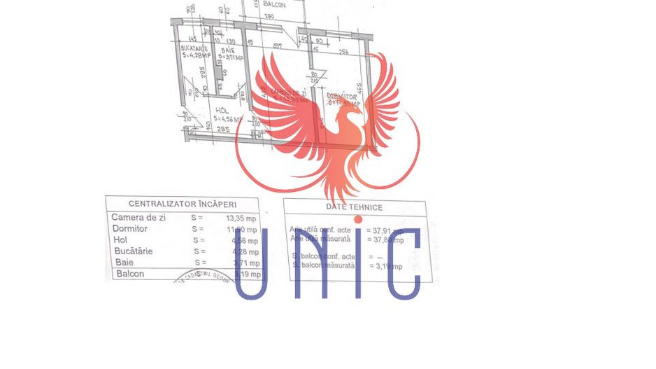 Apartament 2 camere Craiovita Noua zona Niela - Schiță 8