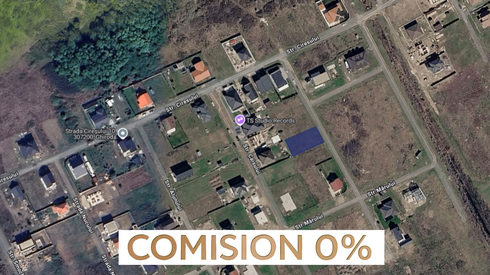 COMISION 0 | Teren intravilan 631 mp | Front 18 m | Utilități| Ghiroda - Poză 1