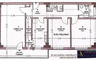 3 camere în Scriitorilor – spațiu generos, poziție excelentă, potențial ridicat - Poză 3