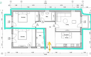 Apartament 2 camere, Florești, parcare inclusă. - Poză 7