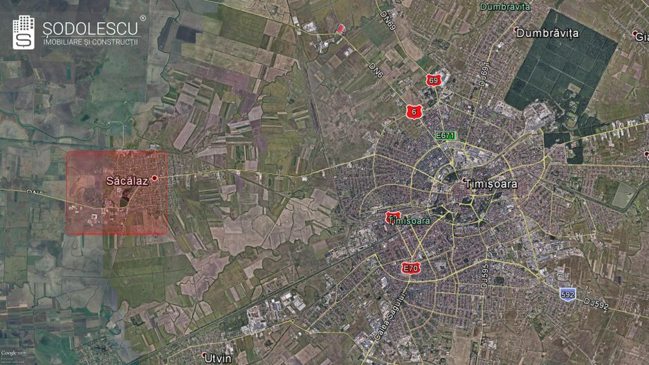 Teren industrial-Sacalaz - Poză 2