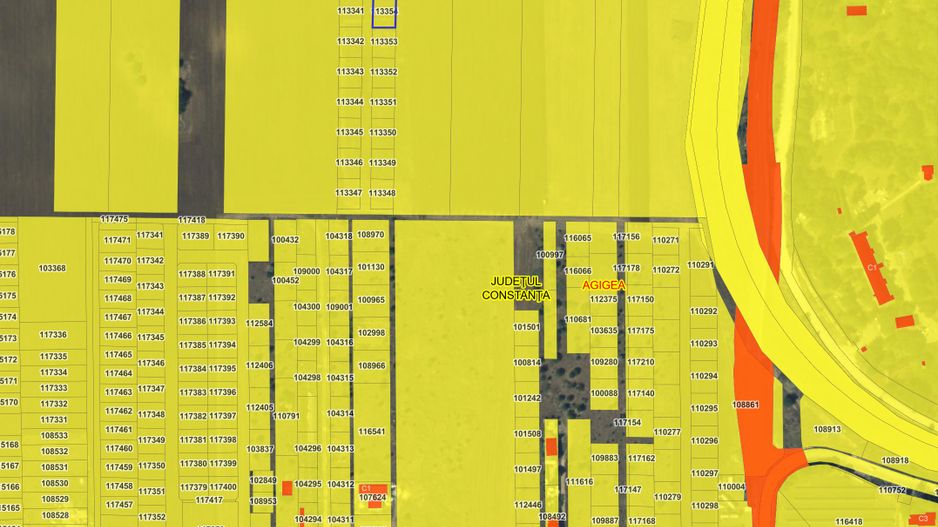 3 loturi teren intravilan 400mp zona Agigea RO-RO - ideal investitie - Poză 2