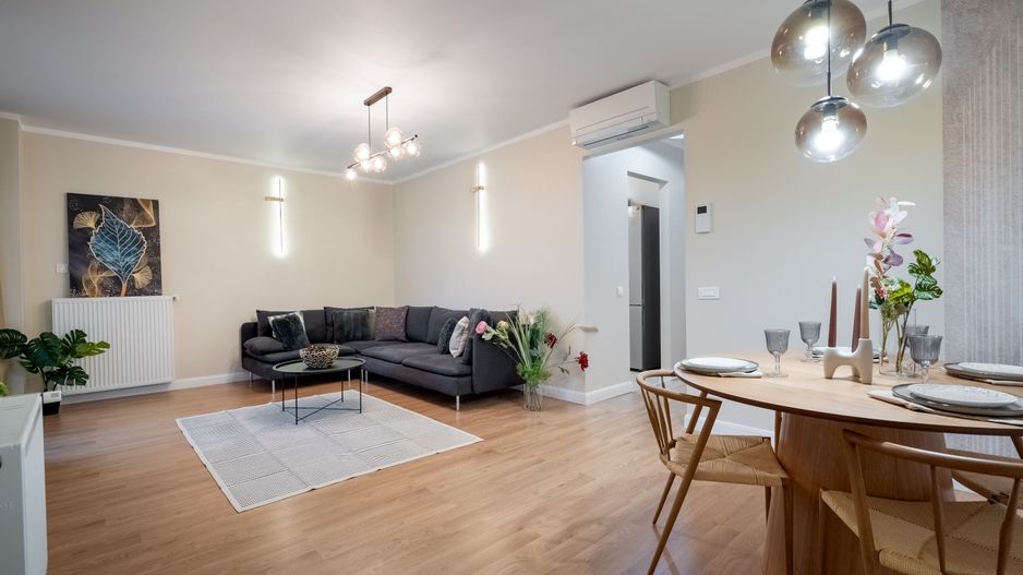 COMISION 0%-Verdi Apt 3 cam superb, vedere lac, mobilat-utilat, parcare garaj - Poză 9