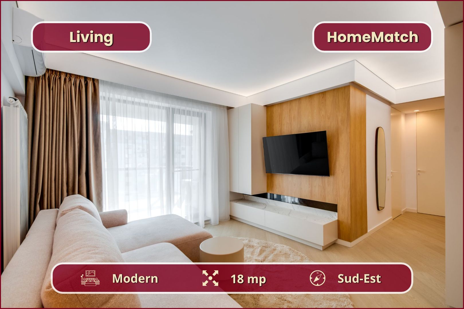 Cortina North || 3 camere || Nou || Finisaje de lux || Comision 0% - Poză 3