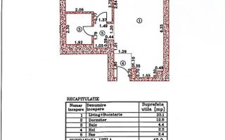 Apartament 2 camere NEMOBILAT vedere Promenada Cortina North - Poză 2