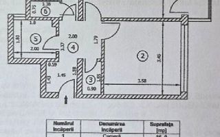 Apartament 2 Camere Șos. Giurgiului - Schiță 13
