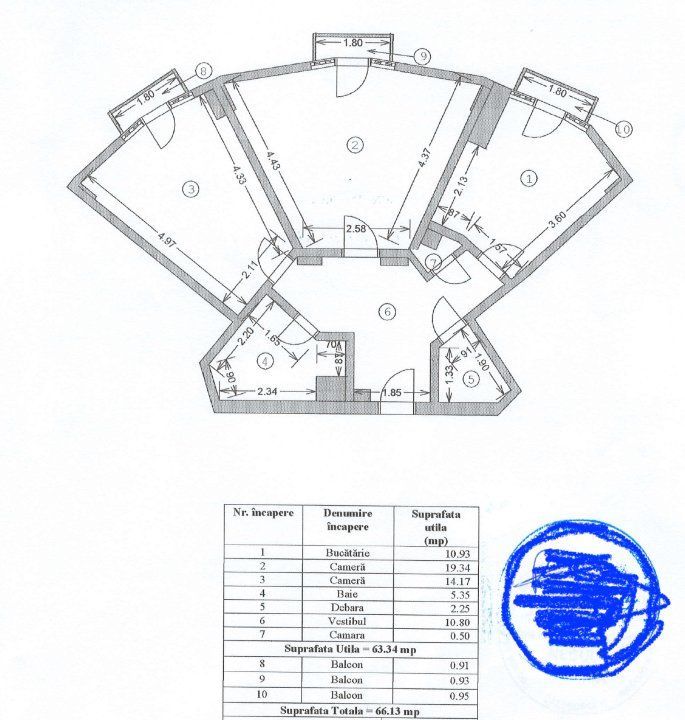 Apartament spațios 6 camere I Rond Alba Iulia - Poză 5